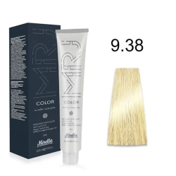 Крем-краска перманентная для волос Mirella Professional MRJ Color - 9.38 очень светлый золотисто-коричневый блондин, 100 мл Крем-краска перманентная для волос Mirella Professional MRJ Color - 9.38 очень светлый золотисто-коричневый блондин, 100 мл