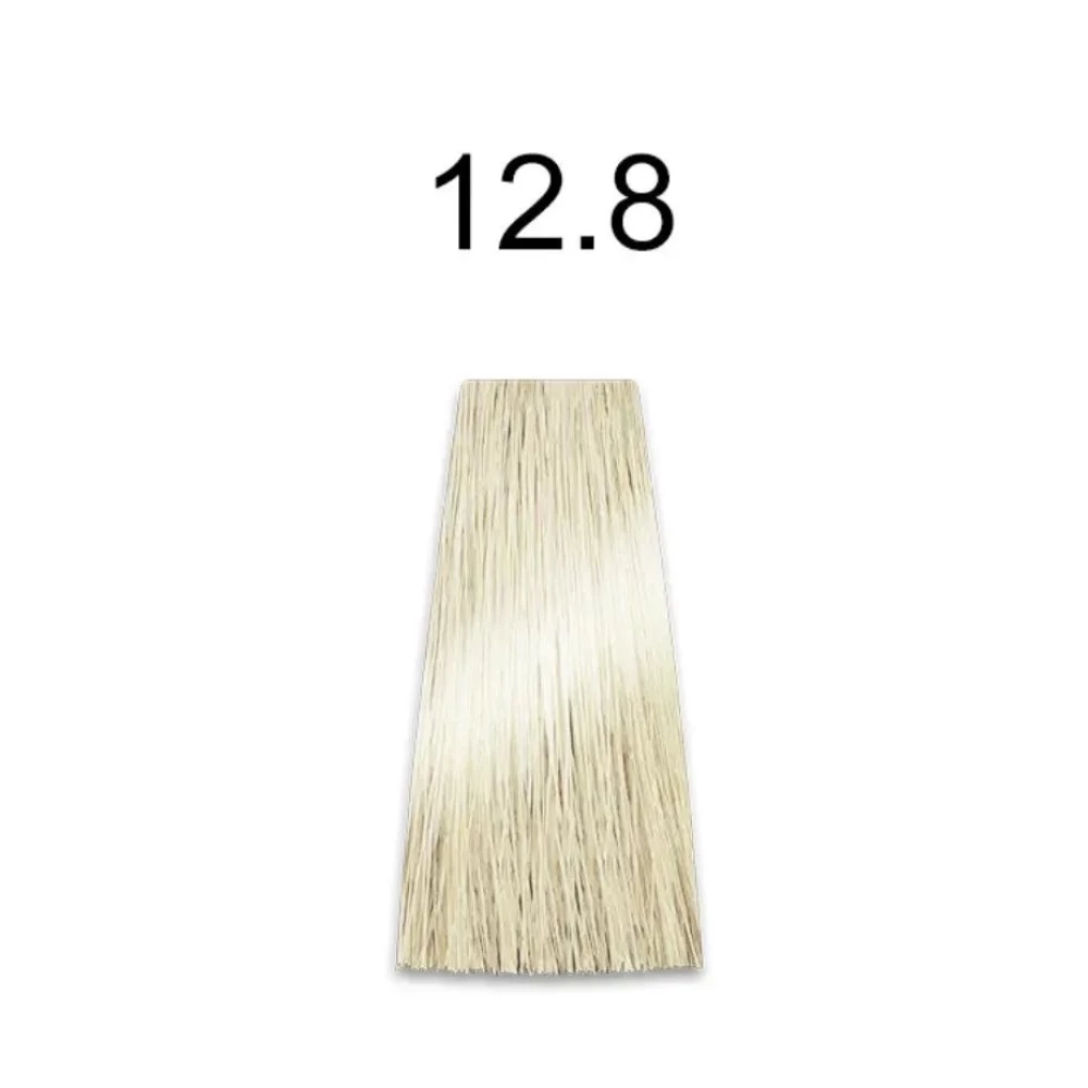 Крем-краска перманентная для волос Mirella Professional MRJ Color - 12.8, ультра-светлый коричневый блондин, 100 мл