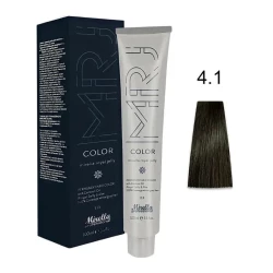 Крем-краска перманентная для волос Mirella Professional MRJ Color - 4.1, шатен пепельный, 100 мл Крем-краска перманентная для волос Mirella Professional MRJ Color - 4.1, шатен пепельный, 100 мл