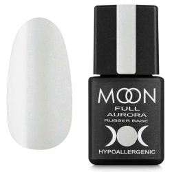 MOON FULL Base AURORA №2003 shimmer (молочний з дрібним шимером), 8 мл