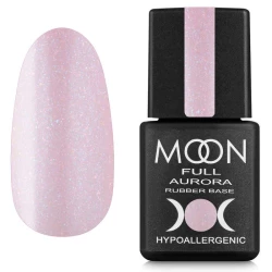 MOON FULL Base AURORA №2006 shimmer (світло-рожева з дрібним шиммером), 8 мл