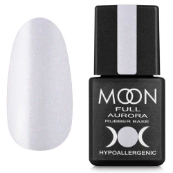 MOON FULL Base AURORA №2008 shimmer (ніжно-бузкова з дрібним шиммером), 8 мл