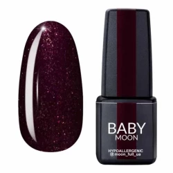 Гель-лак BABY Moon Burgundy №008 (баклажановый), 6 мл