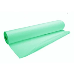 Простирадло одноразове зi спанбонду в рулоні 0.6х100 м, бірюза