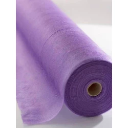 Простирадло одноразове зi спанбонду в рулоні 0.6х100 м, фіолетове