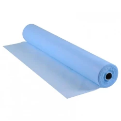Простирадло одноразове зi спанбонду в рулоні 0.6х100 м, блакитне