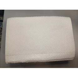 Серветки двошарові стоматологічні непромокаючі 40*33см, Білі, 25шт/уп