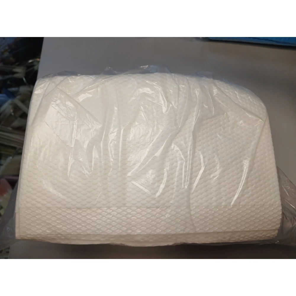 Серветки двошарові стоматологічні непромокаючі 40*33см, Білі, 25шт/уп