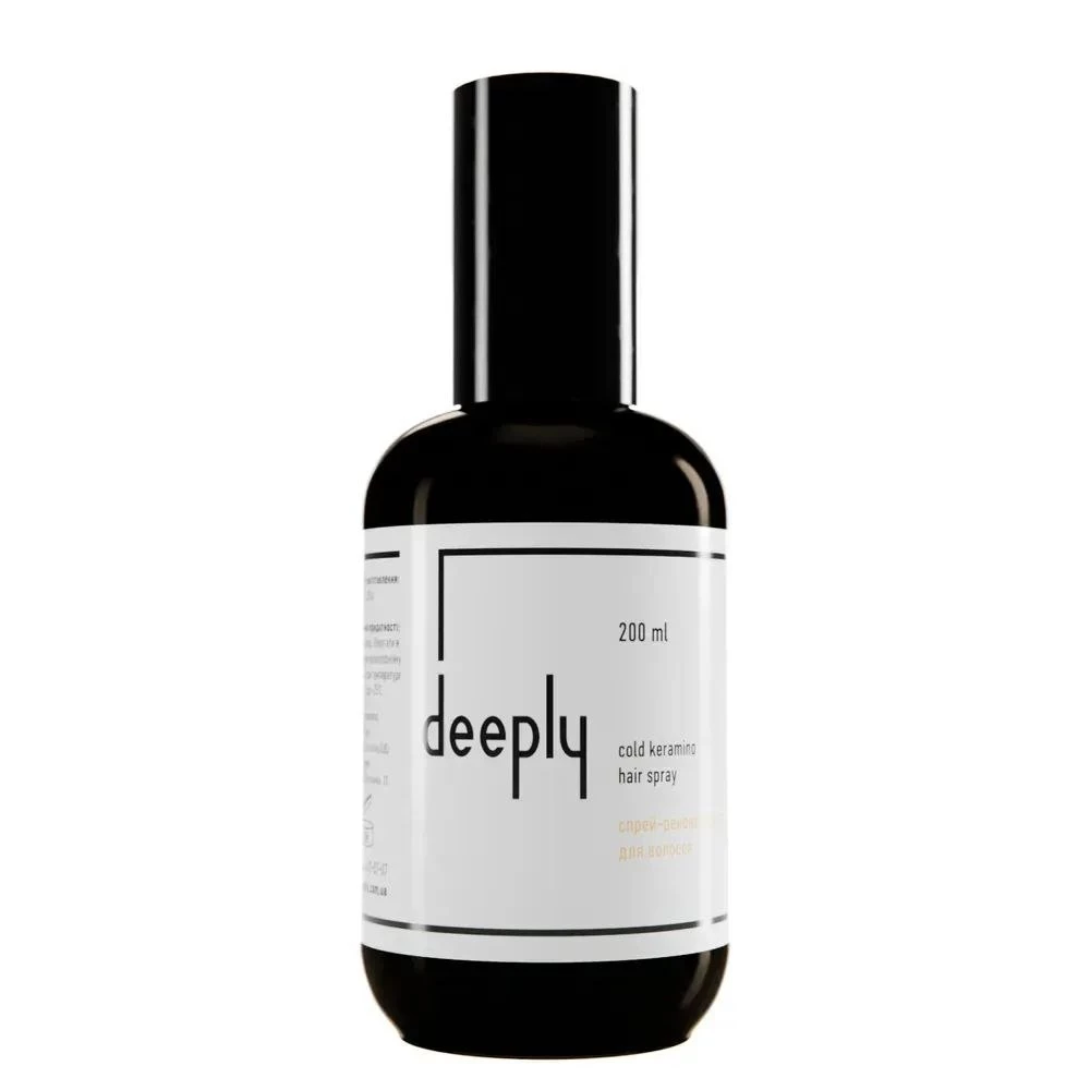 Спрей реконструктор Deeply, Gold Keramino Hair Spray, 200 мл
