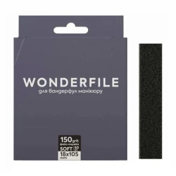 Файл-лента Wonderfile для прямой пилы на пене, черная 160*18, 150 грит, 50 шт