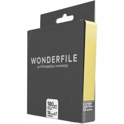 Файл-лента Wonderfile для прямой пилы, черная 160*18, 180 грит, 7 метров