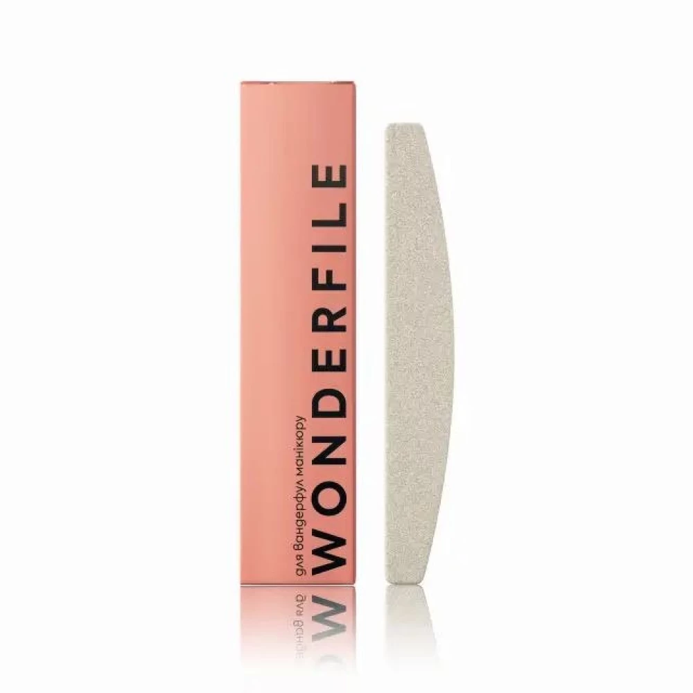 Клеевые файлы на мягкой основе полумесяц, 162*24 Wonderfile, 180 грит (20 шт)