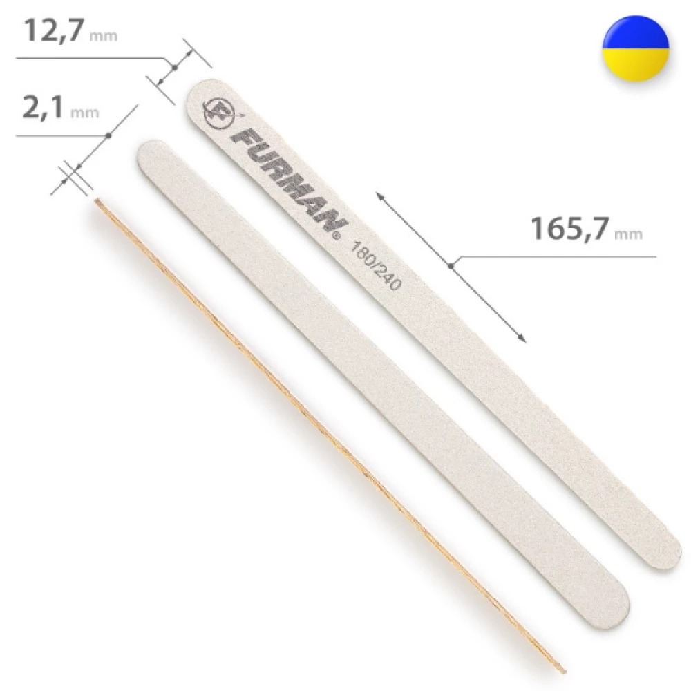 Пилочка капля 180/240 Фурман, шт