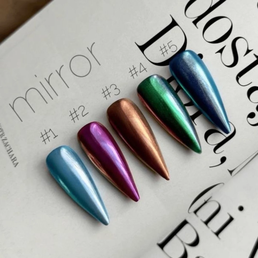 Втирка Mirror №1 Richcolor, 0,2 г (блакитна)
