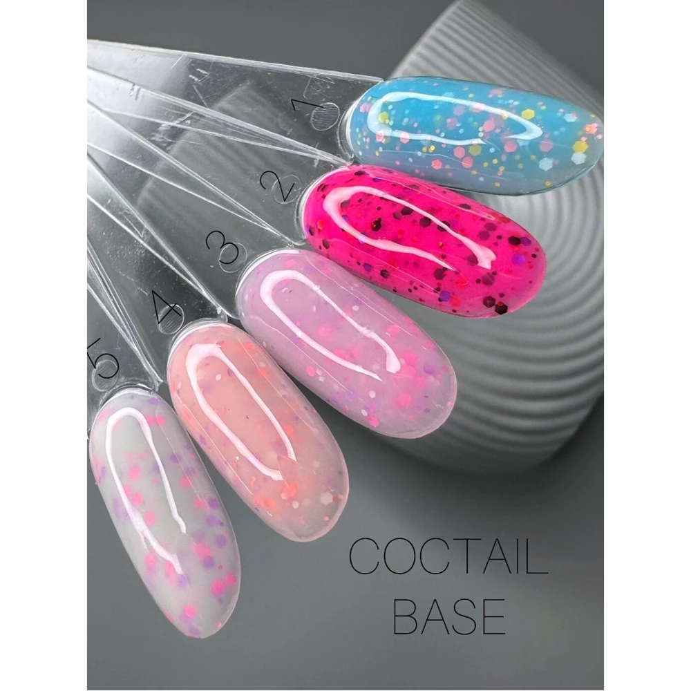 SAGA Coctail Base №1 (блакитний з пластівцями), 13 мл