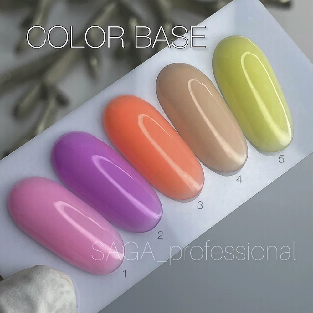 База цветная SAGA COLOR BASE №02 (сиреневый), 9 мл