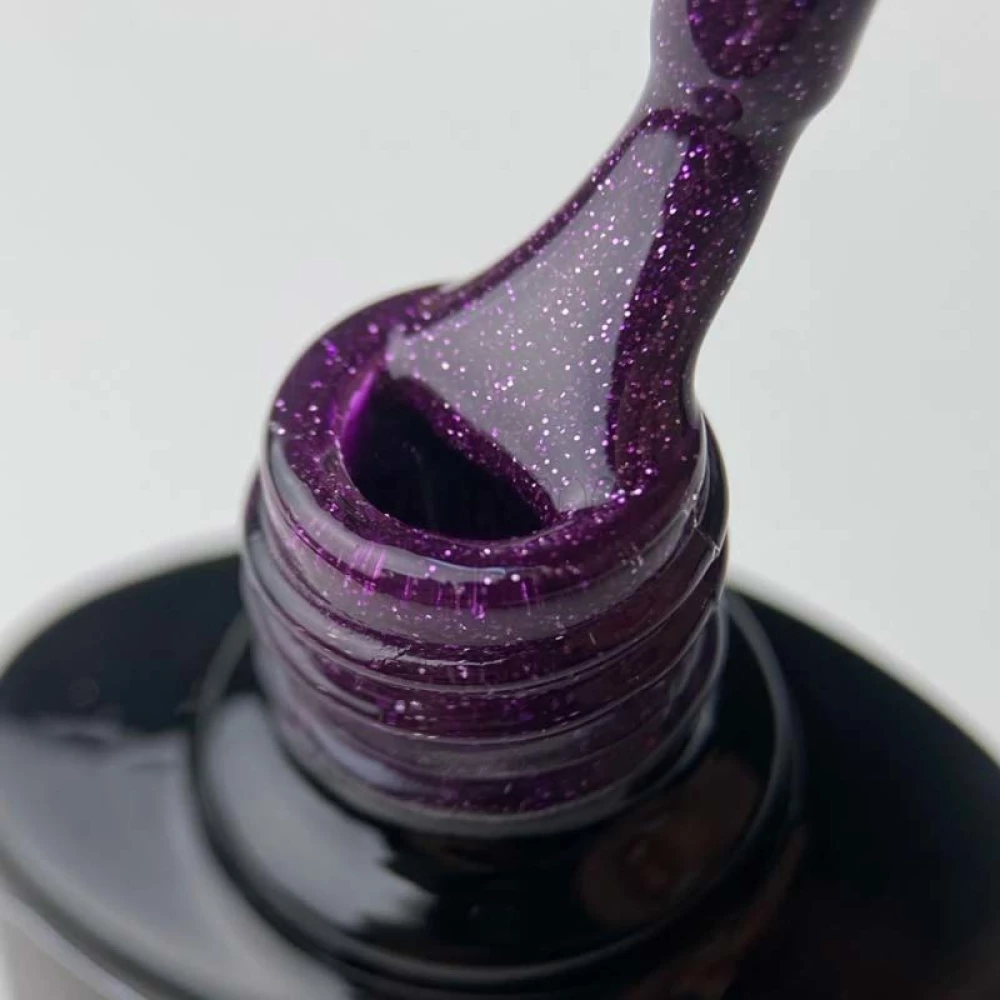 SAGA professional Гель-лак Fiery gel 26 (фиолетовый с микроблеском, светоотражающий), 9 мл