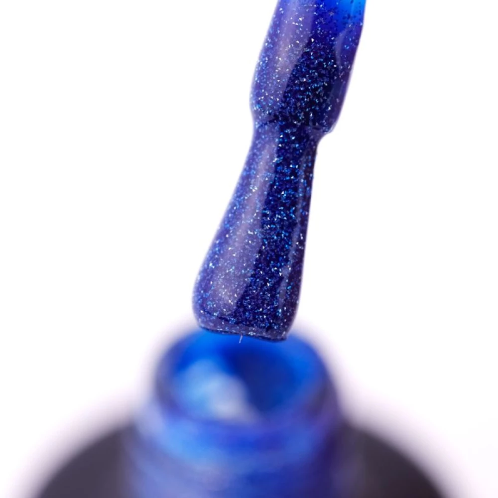 SAGA professional Гель-лак Fiery gel 39 (яркий синий с микроблеском, светоотражающий), 10 мл