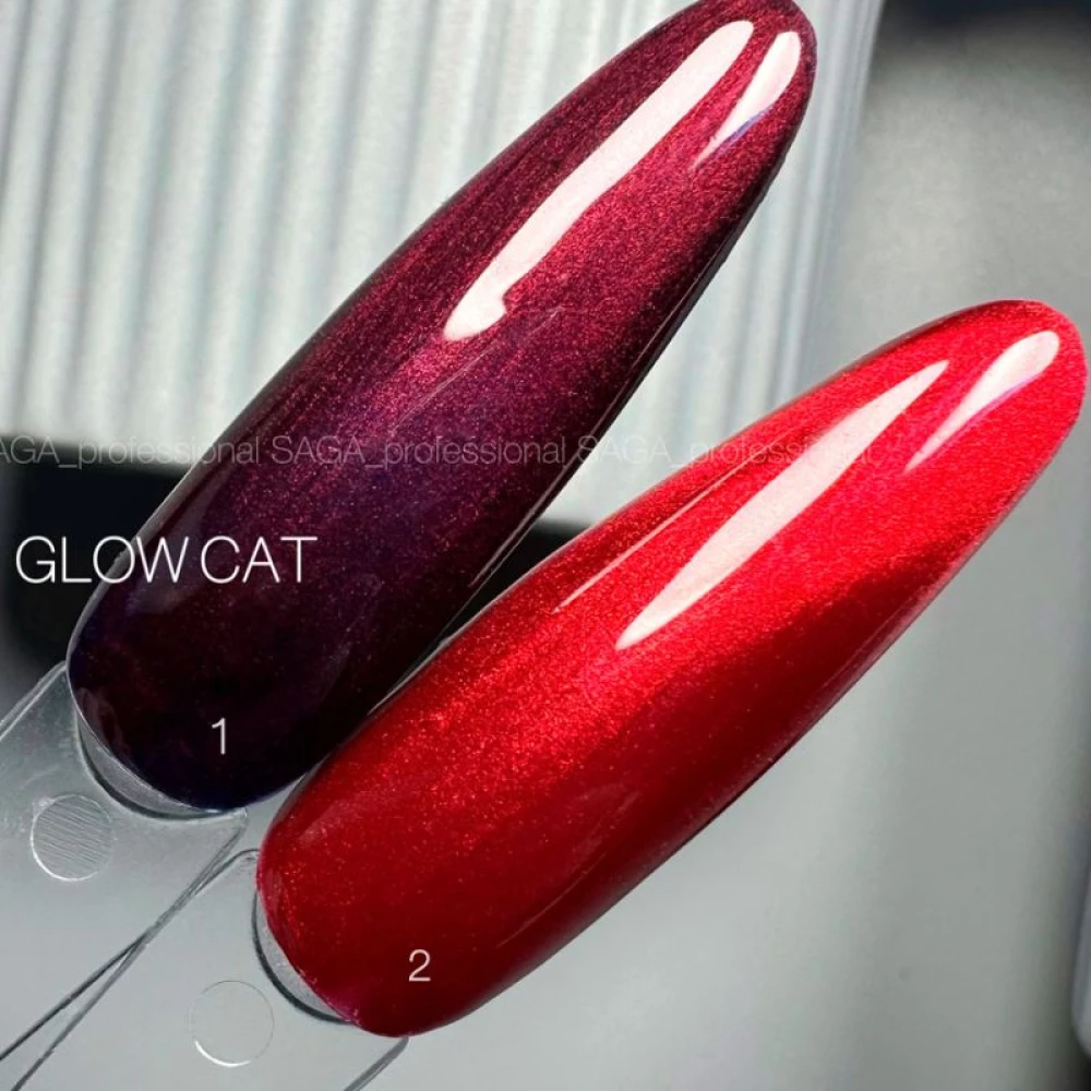 Гель-лак котяче око GLOW CAT №01 SAGA, 10 мл