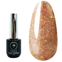 SAGA professional Гель-лак Fiery gel 20 (бежево-золотистый с микроблеском, светоотражающий), 9 мл SAGA professional Гель-лак Fiery gel 20 (бежево-золотистый с микроблеском, светоотражающий), 9 мл