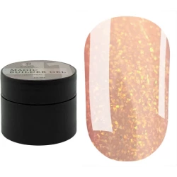 Гель SAGA professional Builder Gel magic №11 (золотистый с разноцветной талью),15 мл