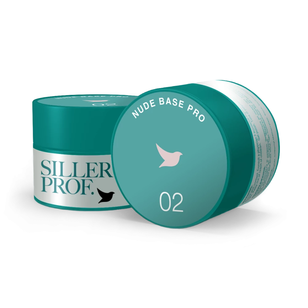 Siller Nude Base Pro №2 – камуфлирующая цветная база (бежевый), 30 мл
