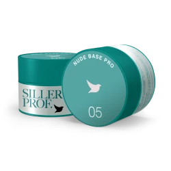 Siller Nude Base Pro №5 – камуфлююча кольорова база (рожево-лавандовий), 30 мл