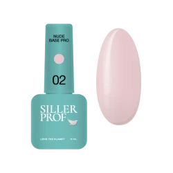 Siller Nude Base Pro №2 – камуфлирующая цветная база (бежевый), 15мл