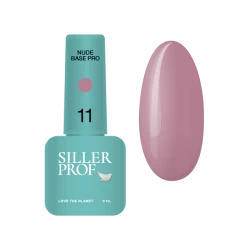 Siller Nude Base Pro №11 — камуфлирующая цветная база, 8 мл