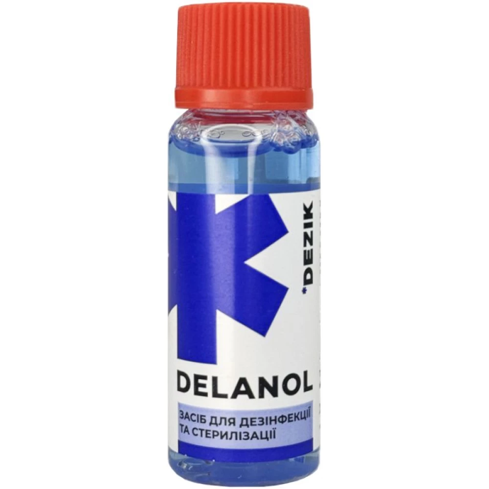 Засіб для дезінфекції та холодної стерелізації DELANOL, 20мл