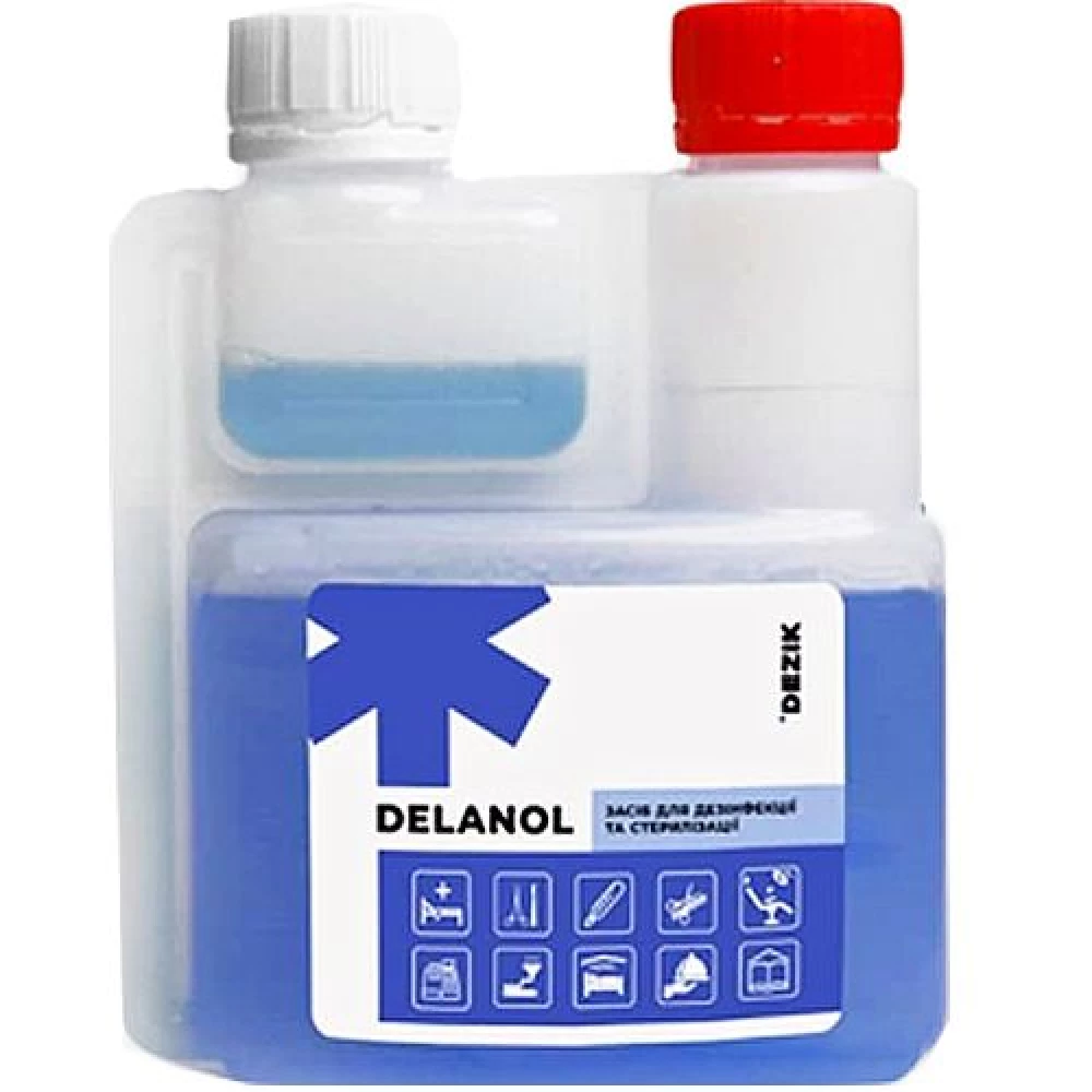 Засіб для дезінфекції та холодної стерелізації DELANOL, 250 мл