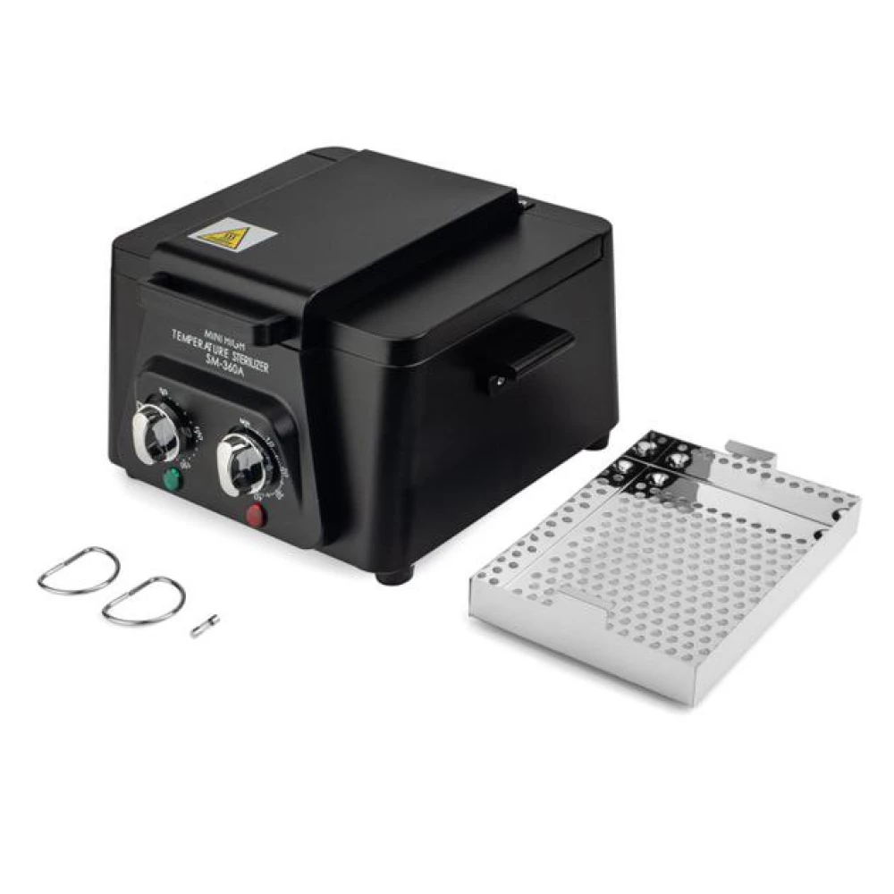 Сухожаровий шкаф SM-360А BLACK (механічне керування, лоток великого розміру)