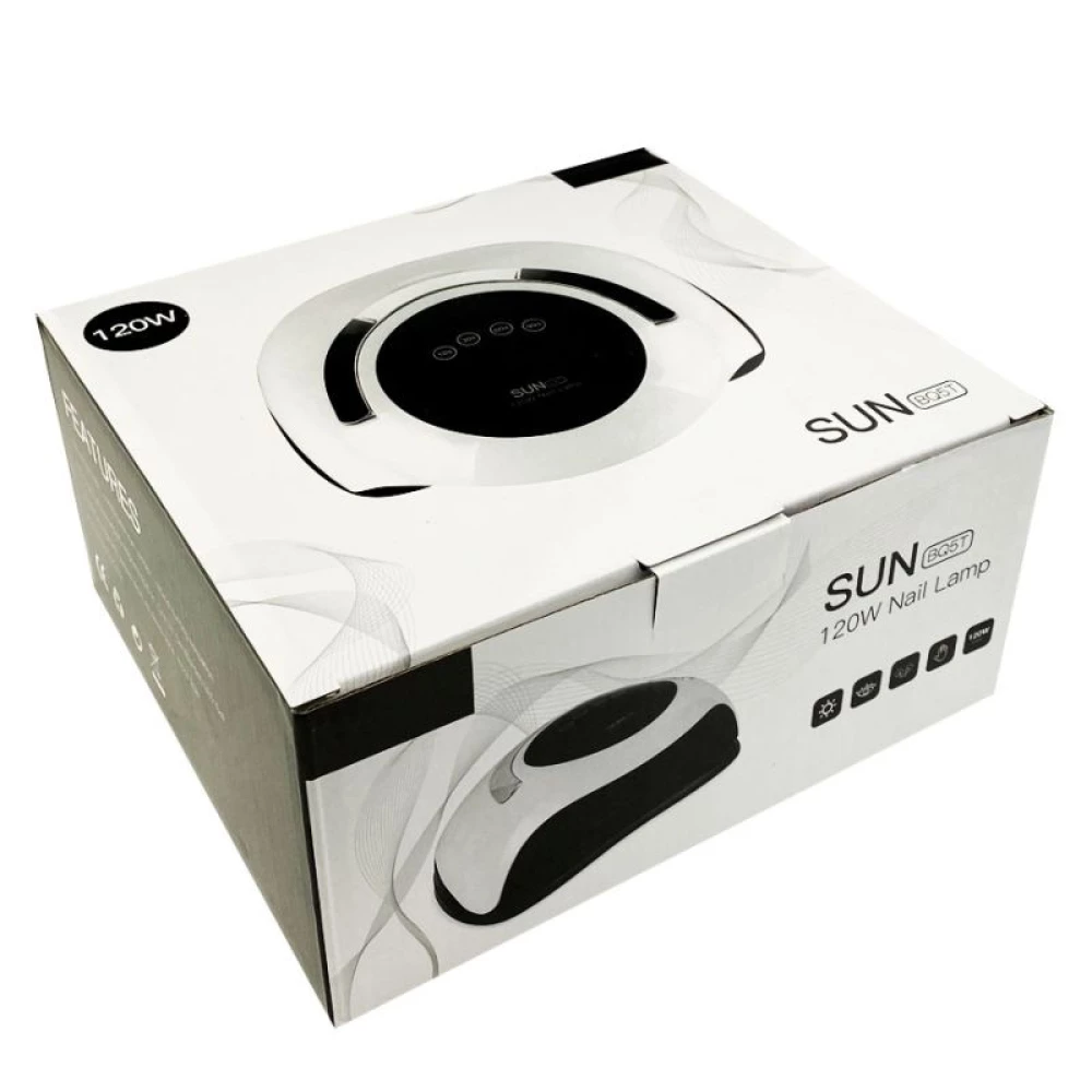 Лампа SUN BQ-5T BLACK LED+UV с ручкой 120 Вт