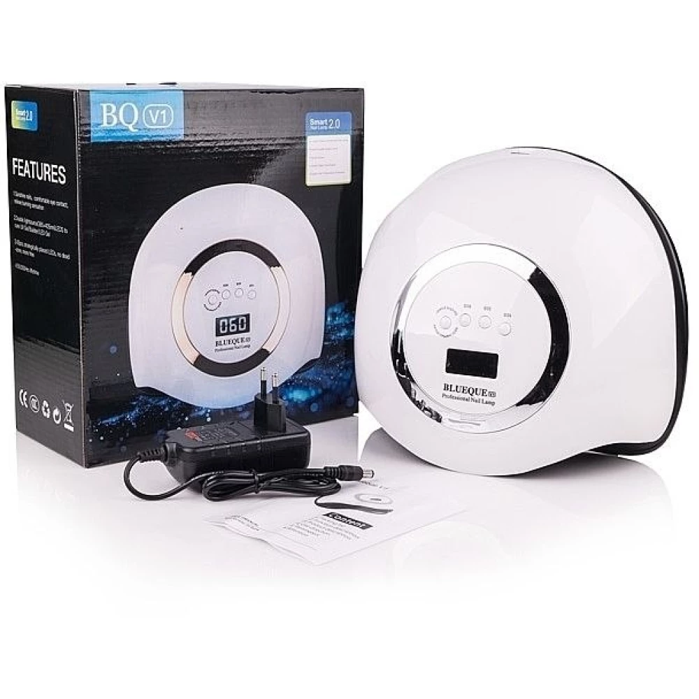 Лампа SUN BQ-V1 SILVER LED+UV 168 Вт