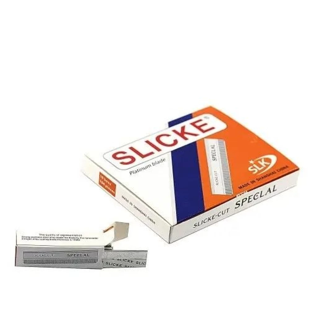 Набір лез для небезпечної бритви SLICKE (10 шт)