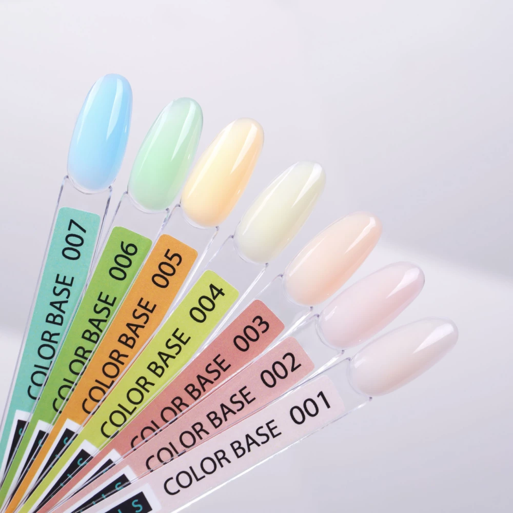 Kira Nails Color Base 001 (рожевий нюд), 6 мл