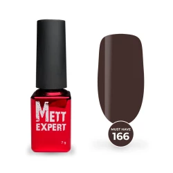 Гель-лак Mett Expert Must have №166 Темний антрацит 7 г