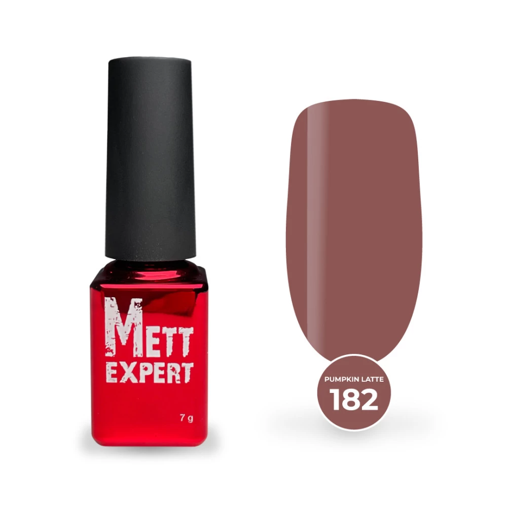 Гель-лак Mett Expert Pumpkin latte collection №182 Какао 7 г