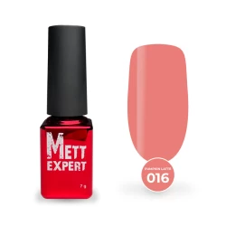 Гель-лак Mett Expert Pumpkin latte collection №016 Оранжево-рожевий 7 г