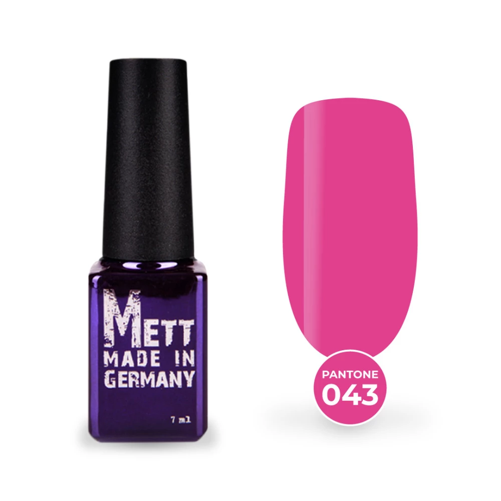 Гель-лак Mett Expert Раntone collection №043 Темна орхідея 7 г