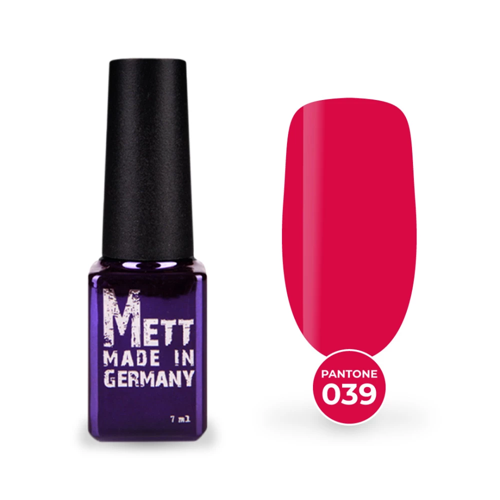 Гель-лак Mett Expert Раntone collection №039 Фуксія 7 г