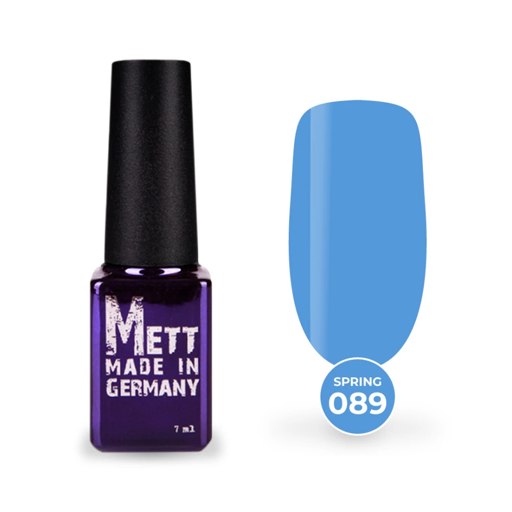 Гель-лак Mett Expert Spring colors №089 Електрик 7 г