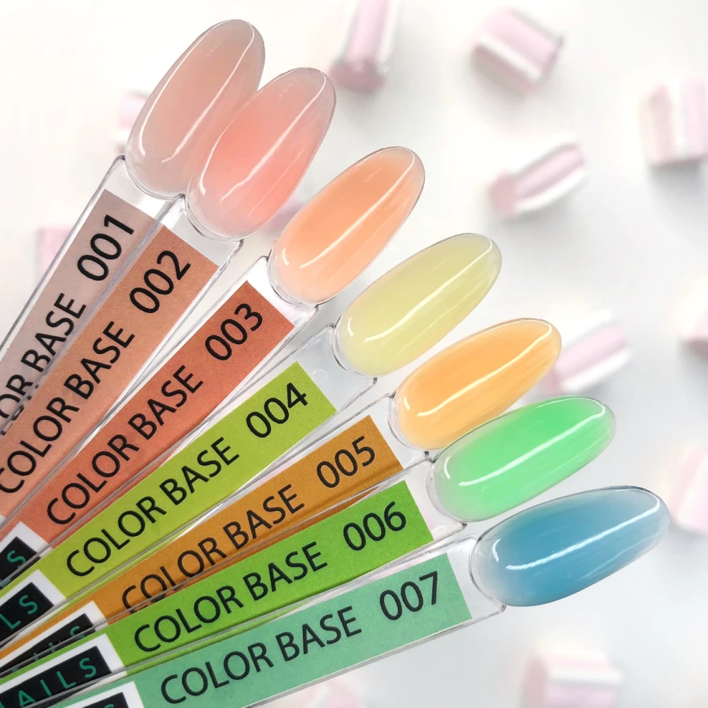 Kira Nails Color Base 006 (лаймовий), 6 мл