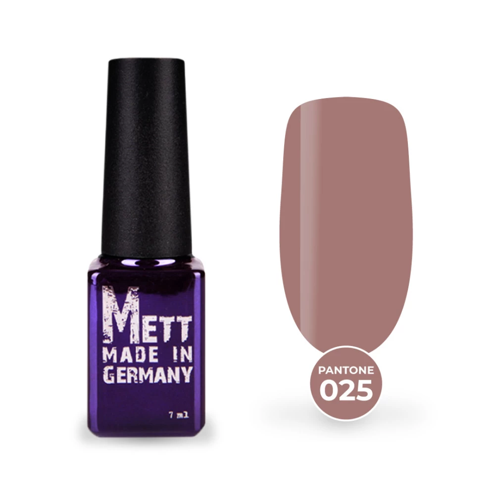 Гель-лак Mett Expert Раntone collection №025 Сіро-бежевий 7 г