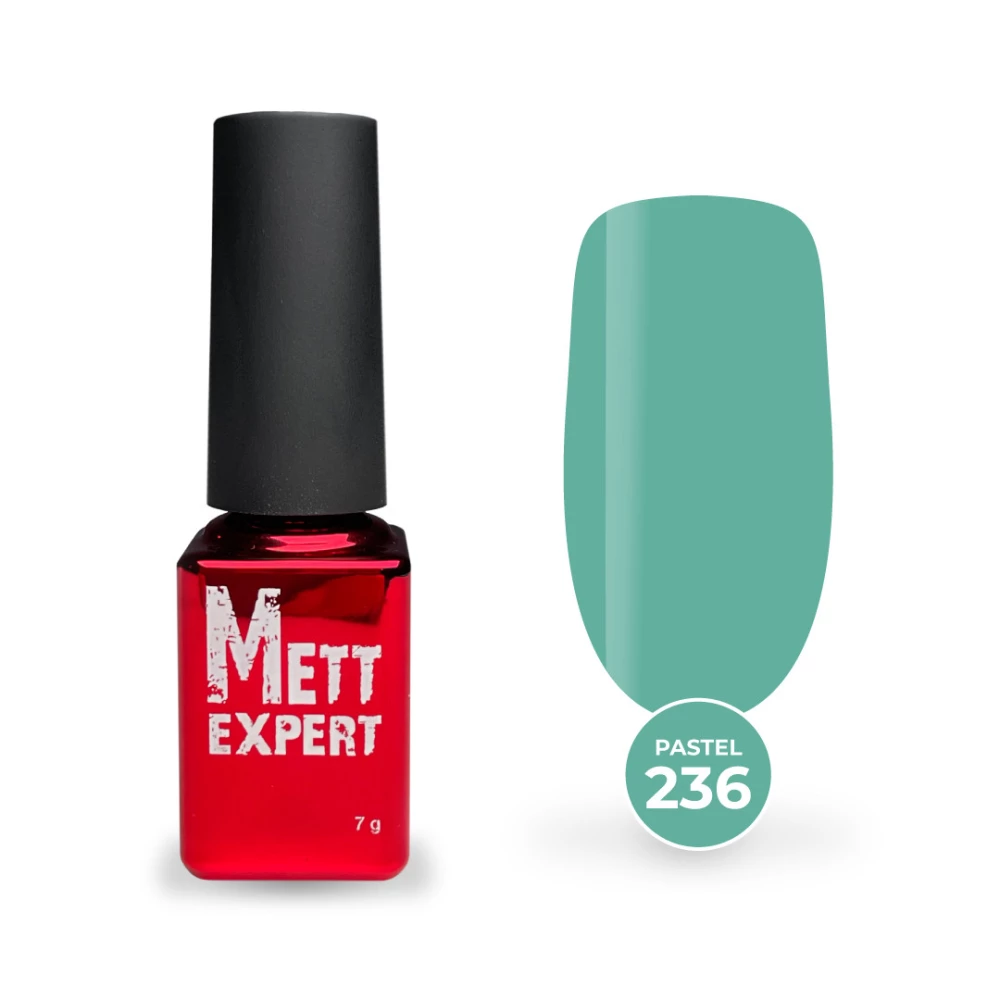 Гель-лак Mett Expert Pastel №236 М“ятний 7 г