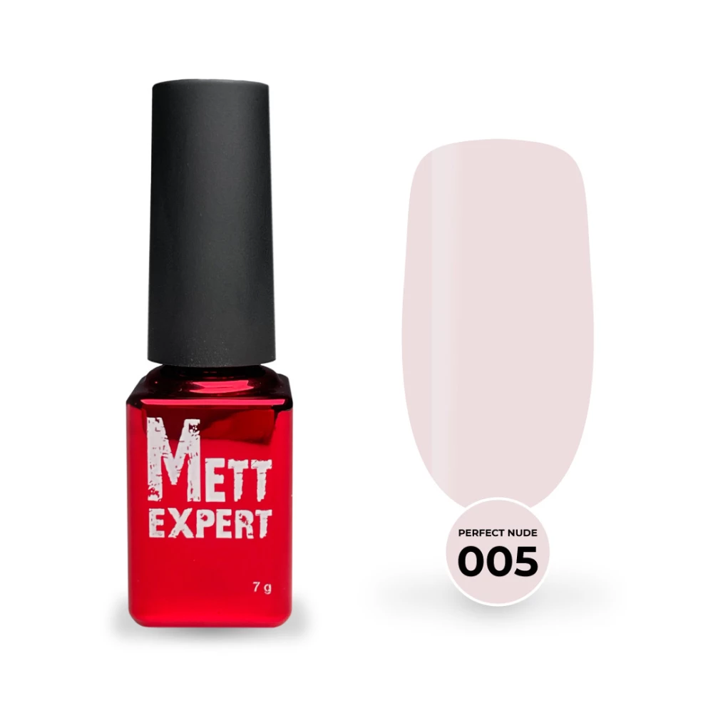 Гель-лак Mett Expert Perfect nude №005 Блідо-рожевий 7 г
