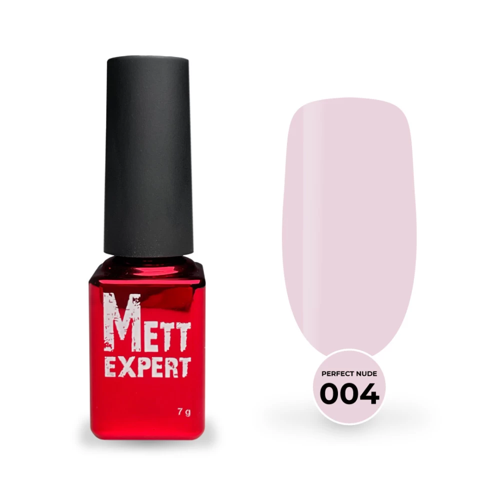 Гель-лак Mett Expert Perfect nude №004 Светло-розовый 7 г