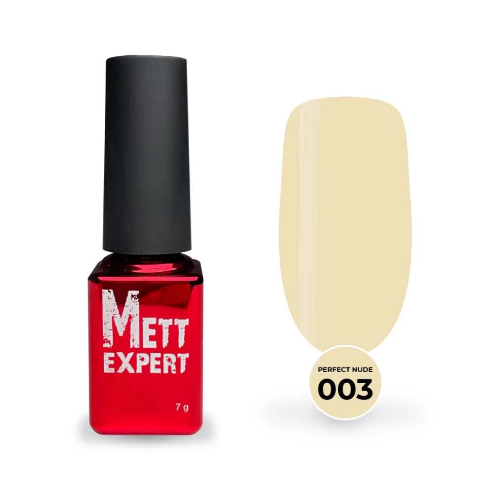 Гель-лак Mett Expert Perfect nude №003 Слонова кістка 7 г