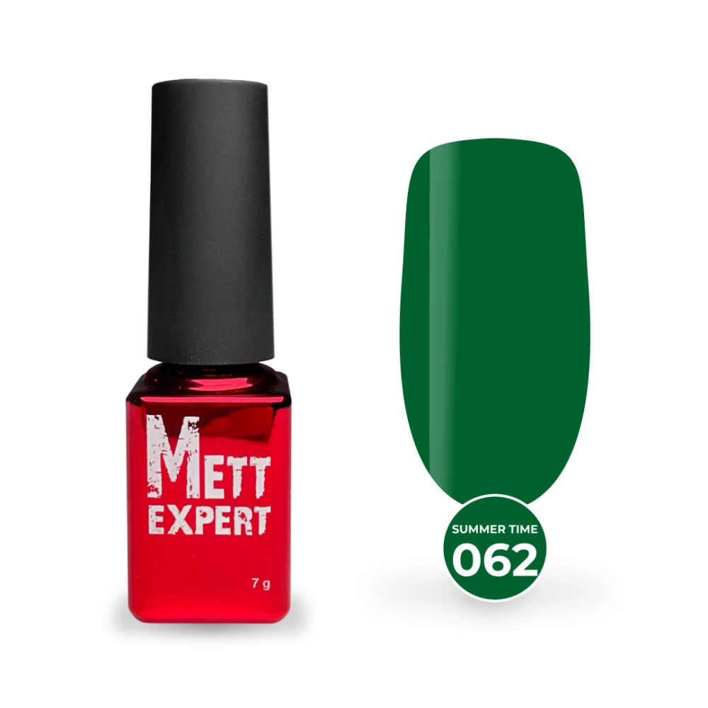 Гель-лак Mett Expert Summer time collection №062 Трав“яний 7 г