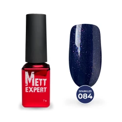 Гель-лак Mett Expert Sparkles collection №084 Синий с шиммером 7 г